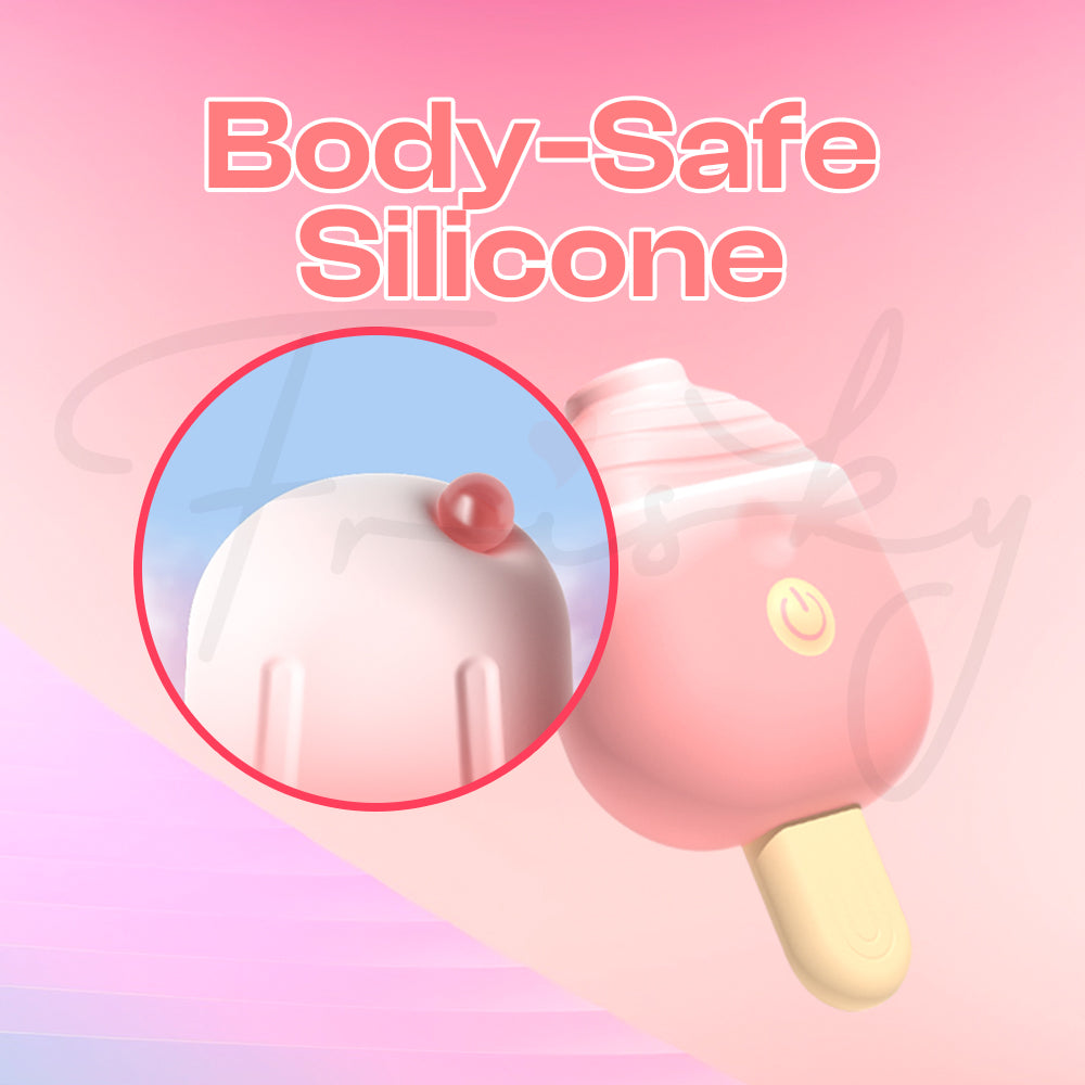 Flexible body safe silicone tip designed for gentle and comfortable stimulation