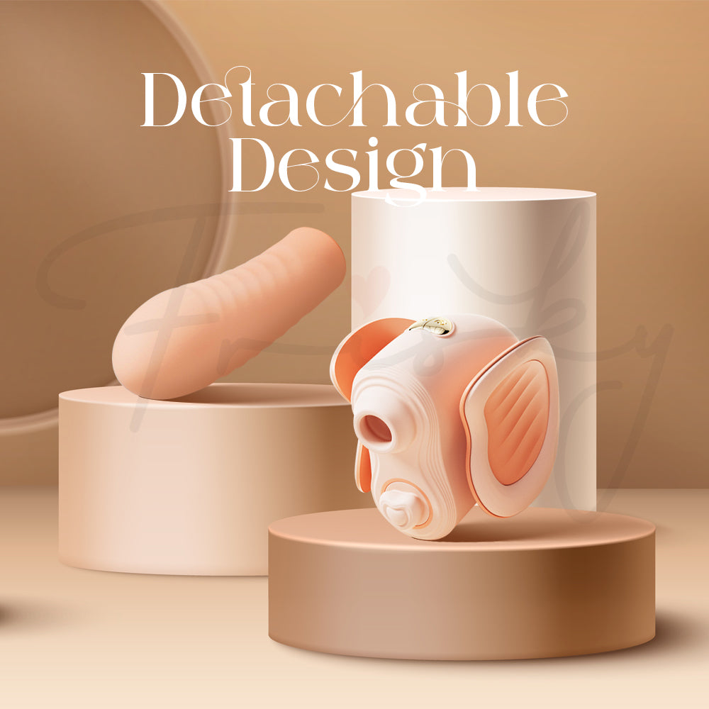 Detachable mini sex machine design for easy cleaning and storage