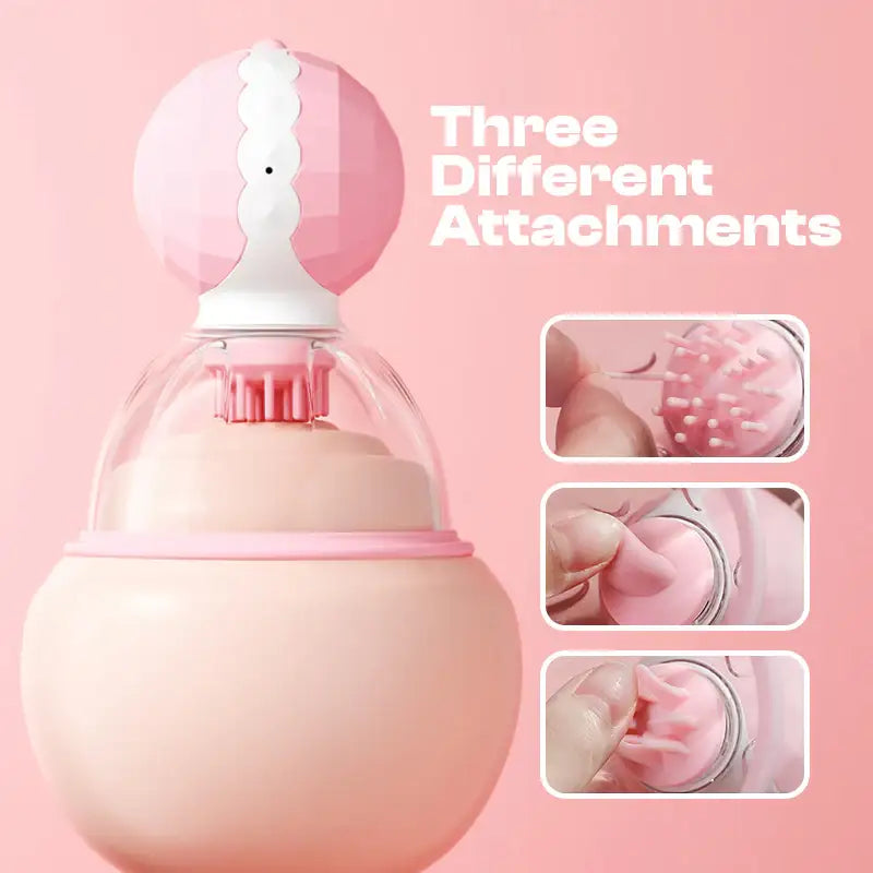 Himi Heat - 3-in-1 Sucking Breast Vibrator - Frisky Business Adult Sex Toys Shop