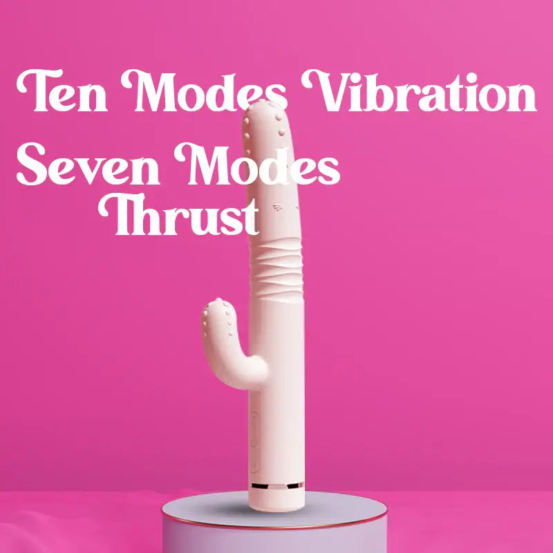 Jolly Cactus – Thrusting & Vibrating Dual Vibrator - Frisky Business Adult Sex Toys Shop