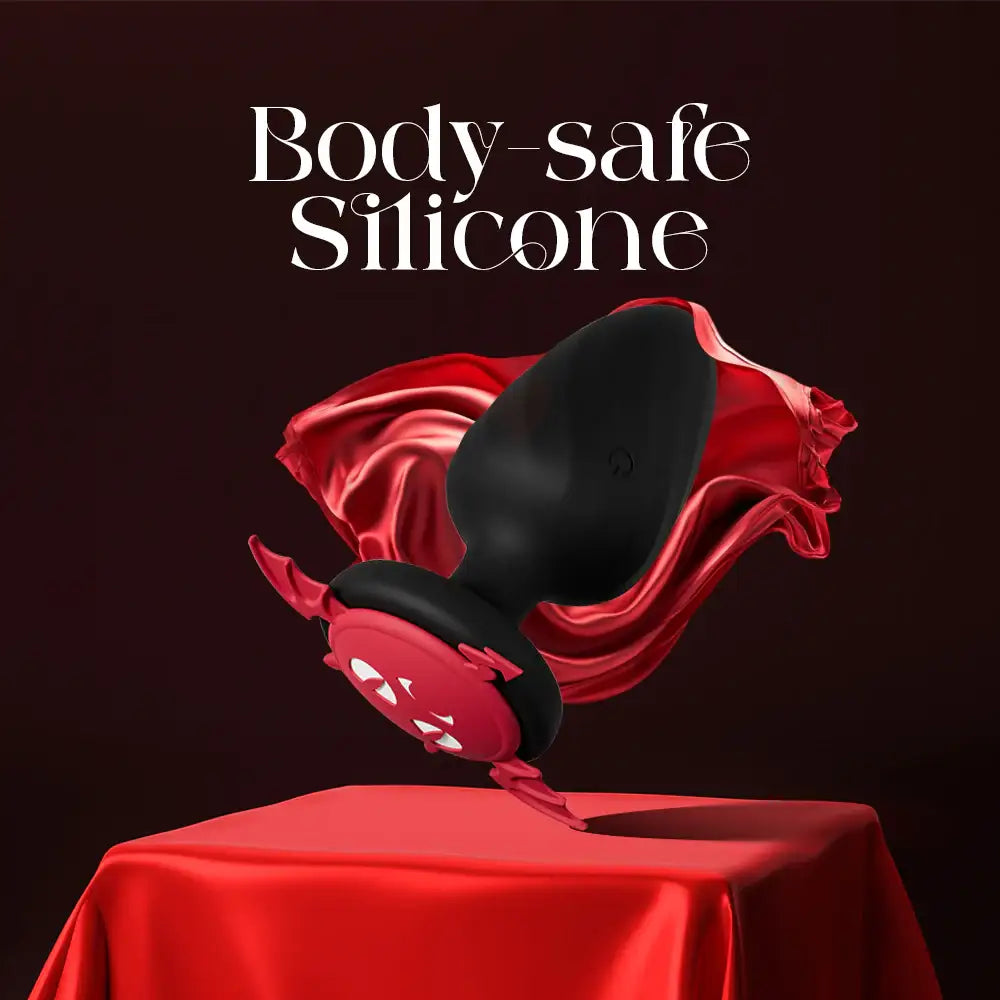 Lil Demon - Vibrating Silicone Butt Plug with Remote Control - Frisky Business Adult Sex Toys Shop