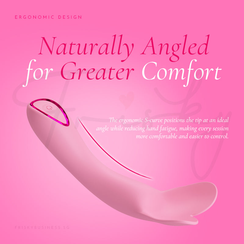 Lovette — Heart-Notch Curved Clitoral Vibrator