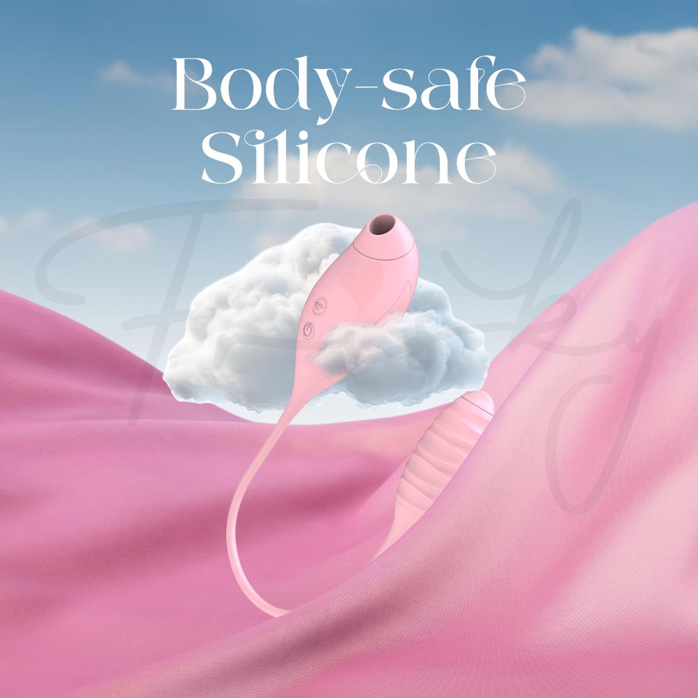 Muse Drop - 2-in-1 Egg with Suction Vibrator