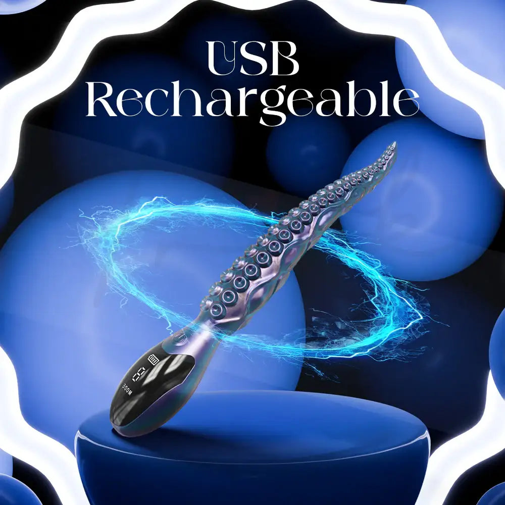 Octavia Pulse – Tentacle Vibrator with LED Display - Frisky Business Adult Sex Toys Shop