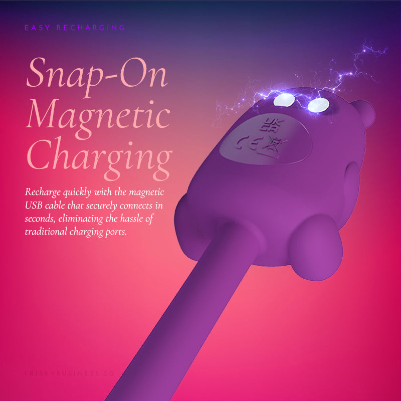 Petit Paws — Bendable Cartoon Wand Vibrator
