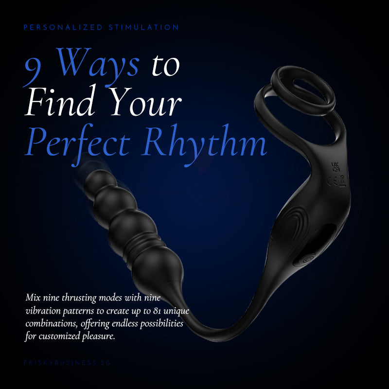 Phantom Reach vibrating prostate massager featuring nine customizable vibration patterns