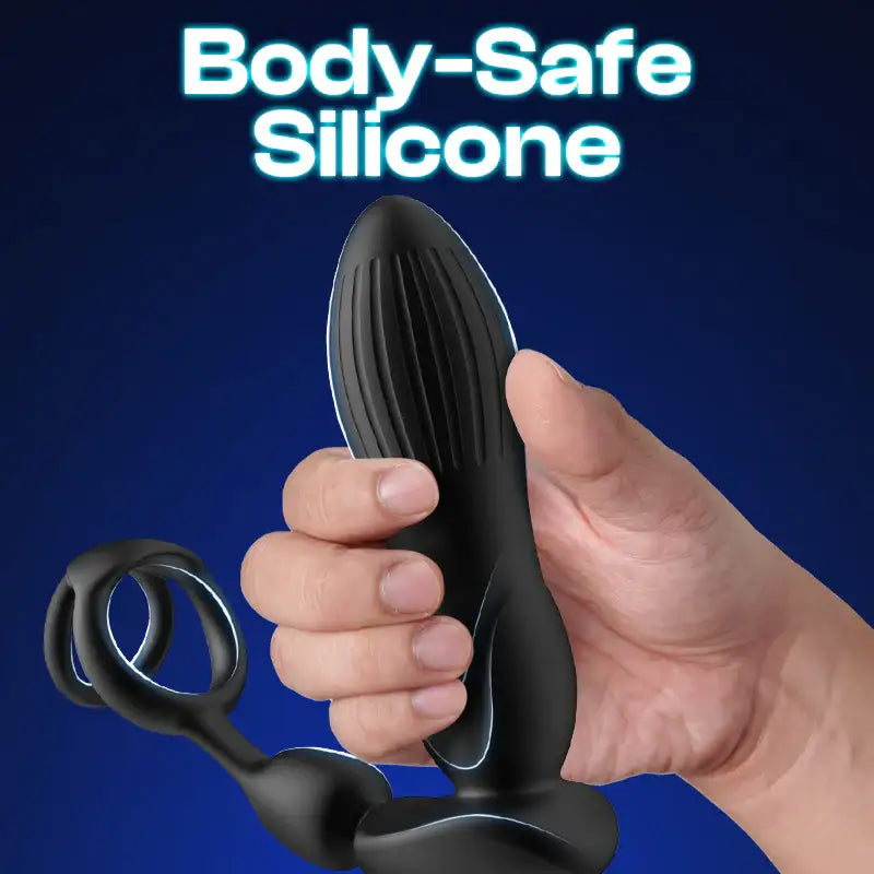 Power Nexus - 3 In 1 Prostate Massager + Vibrator + Dual Cock Ring With APP control - Frisky Business Adult Sex Toys Shop