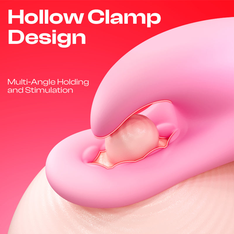 Q’Queen – Wired Vibrating Nipple Clamps