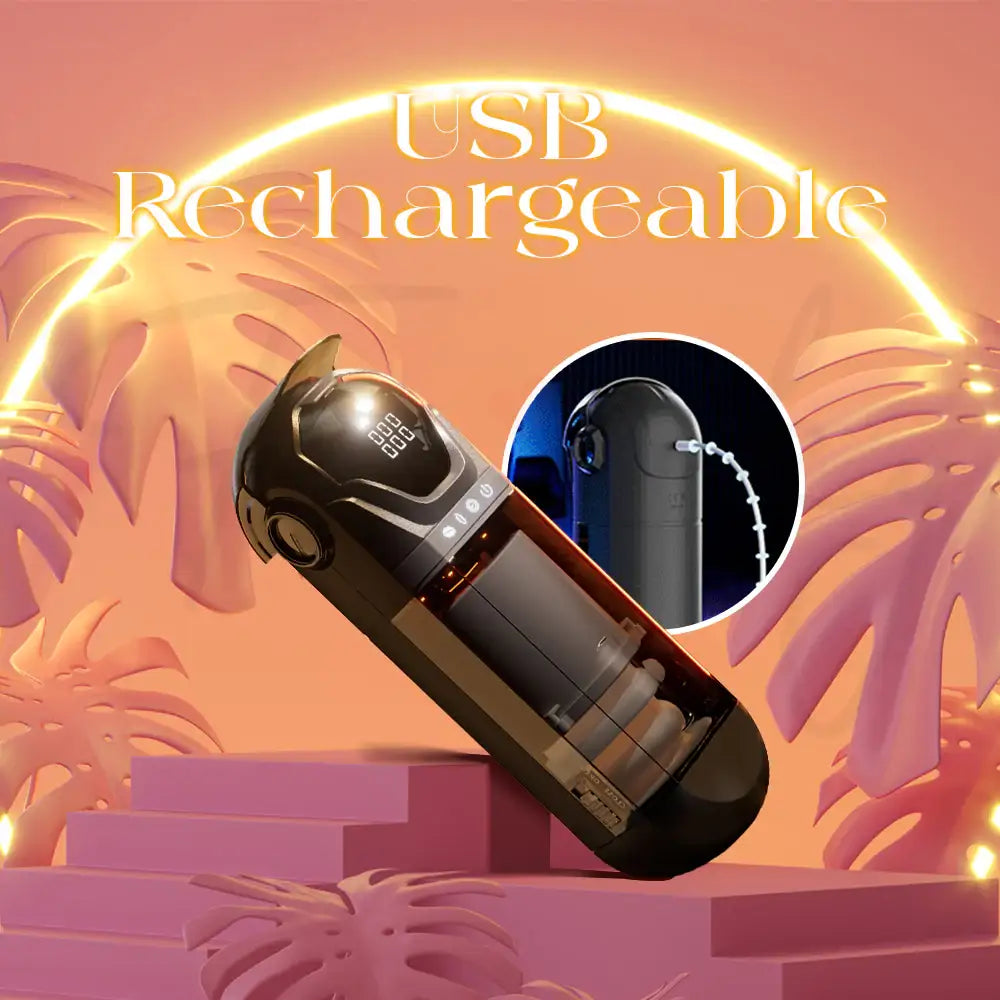 Stellar Grip - App Control Automatic Thrusting Masturbator - Frisky Business Adult Sex Toys Shop