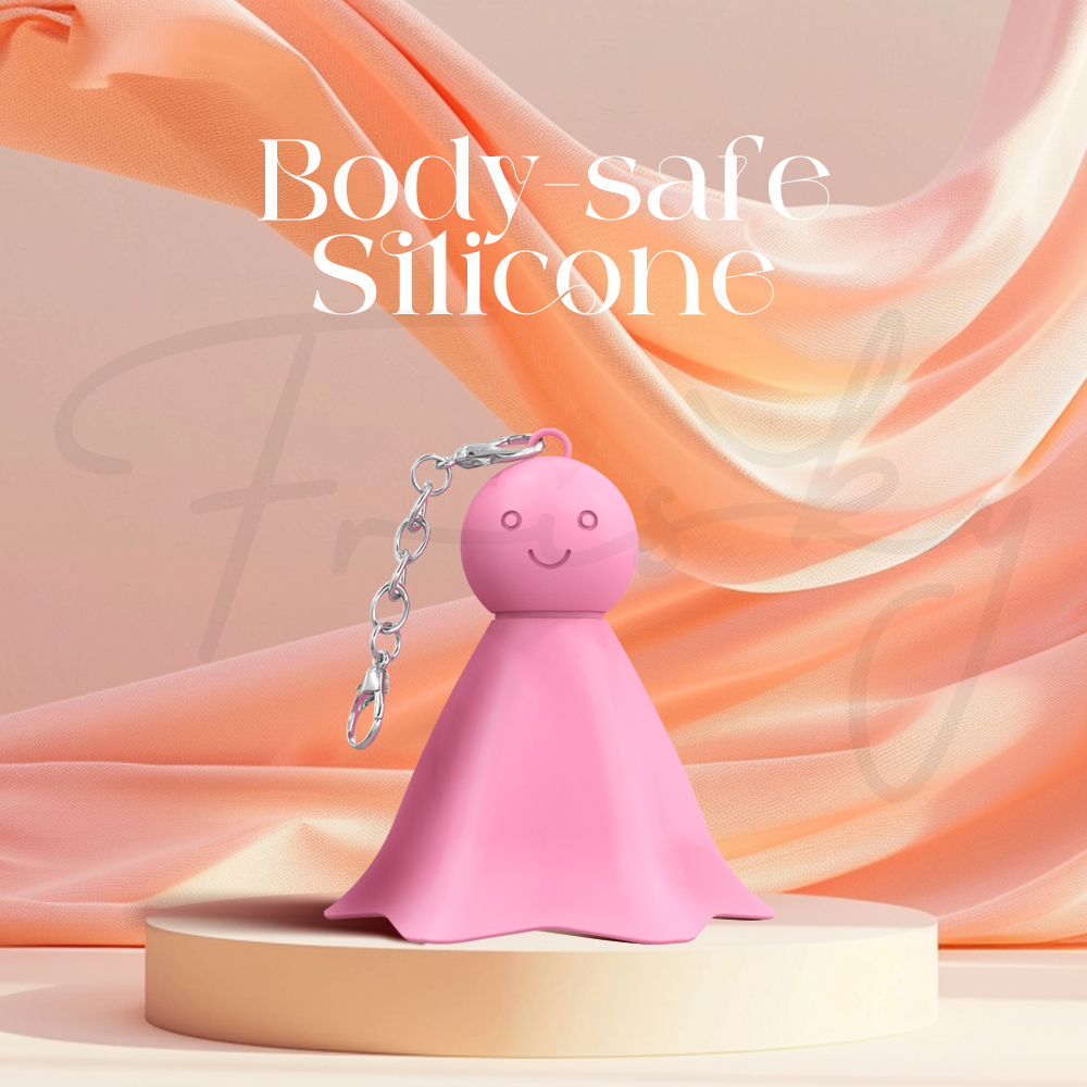 Sunny Buddy made from silky body-safe silicone with smooth, gentle texture