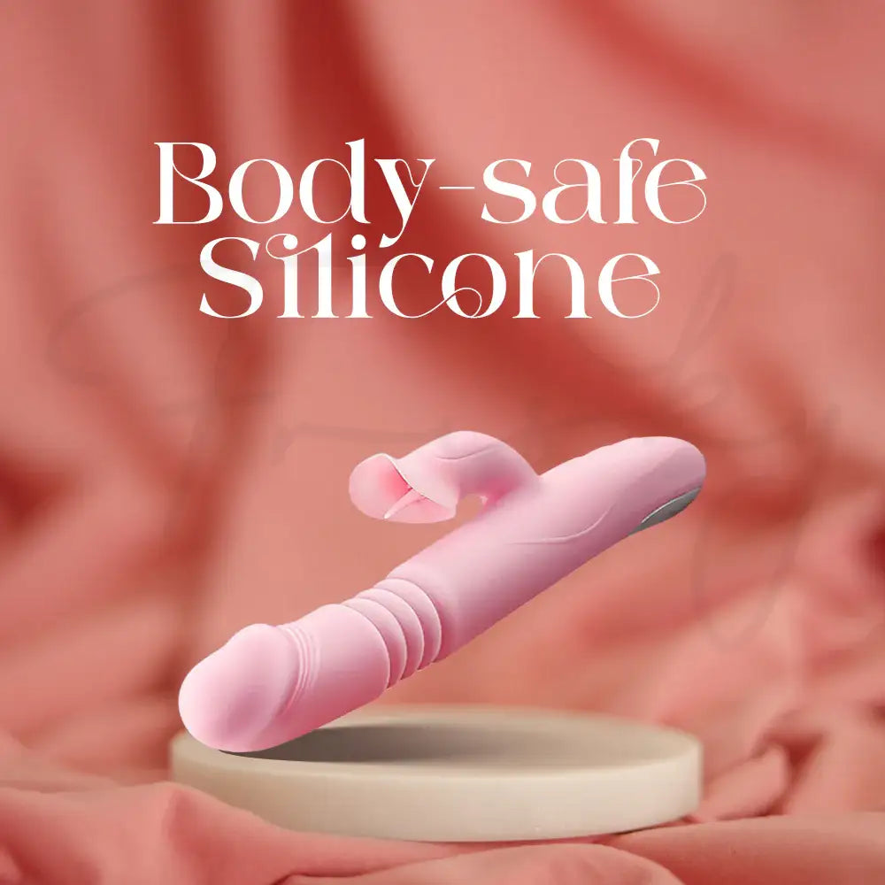 Throsé - Thrusting Dual Vibrator with Licking - Frisky Business Adult Sex Toys Shop