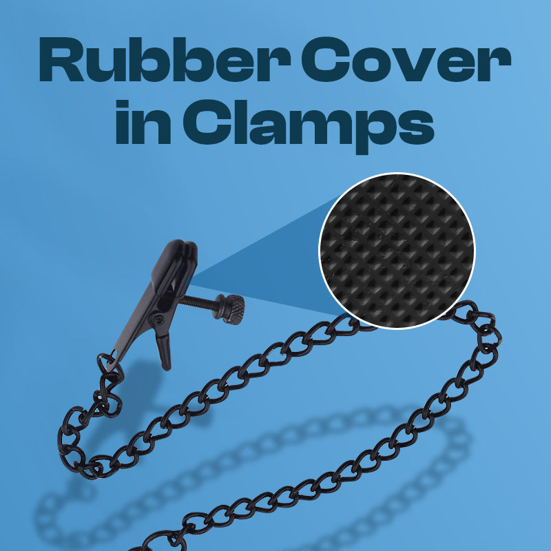 Trinity Ties - Y-shaped Nipple Clamps with Chains