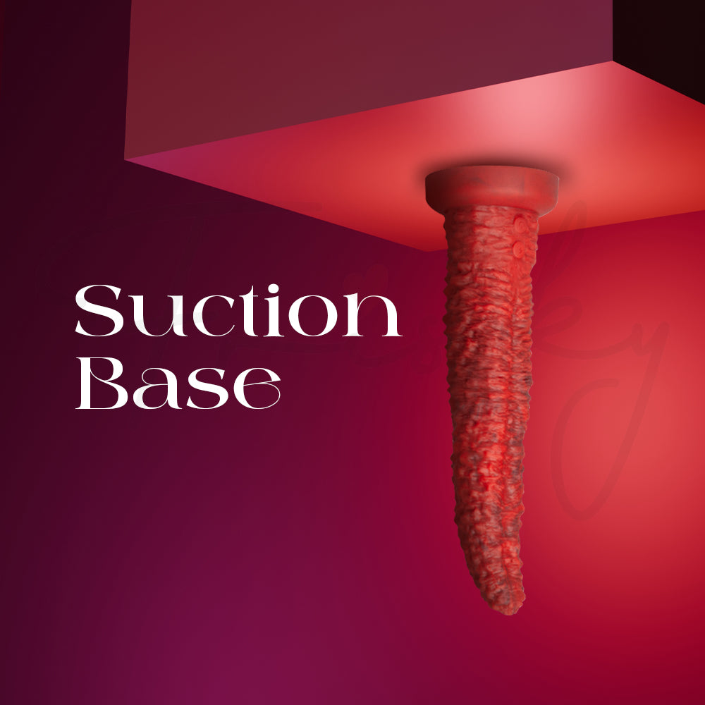 UntamedTease - Beast Tongue Thrusting Dildo Remote Control Vibrator