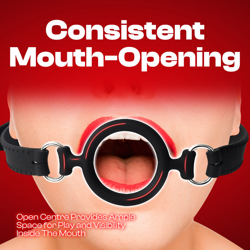 Wide Wonders - BDSM Silicone Mouth Gag