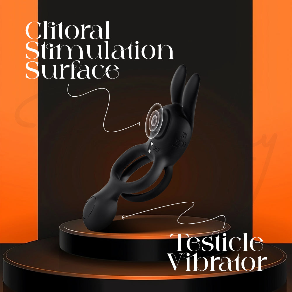 Wild Loop highlighting clitoral stimulation surface and testicle vibrator detail.