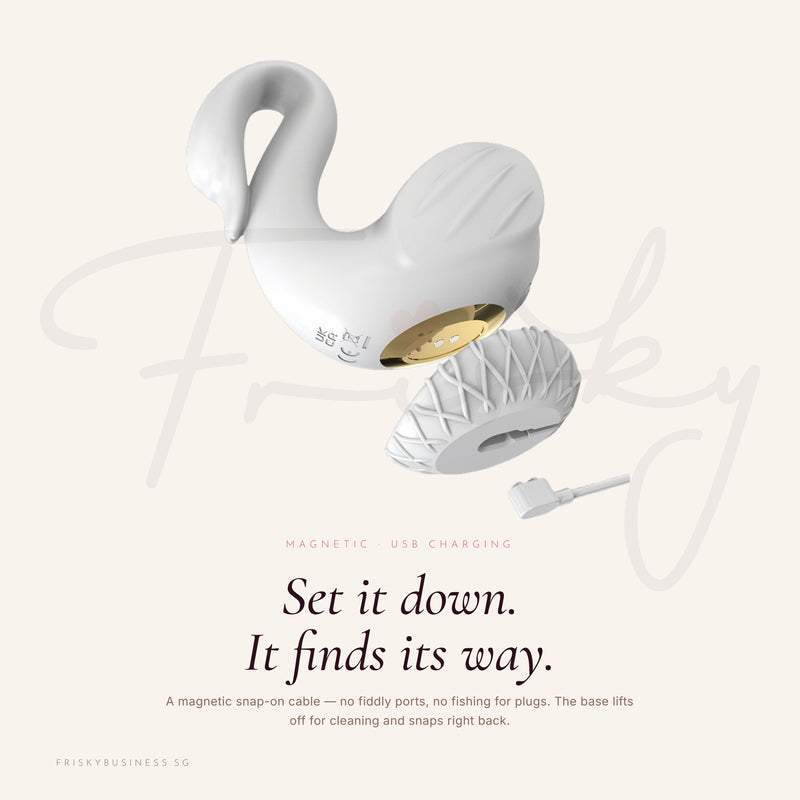 Swan Kiss Suction & Vibration Massager