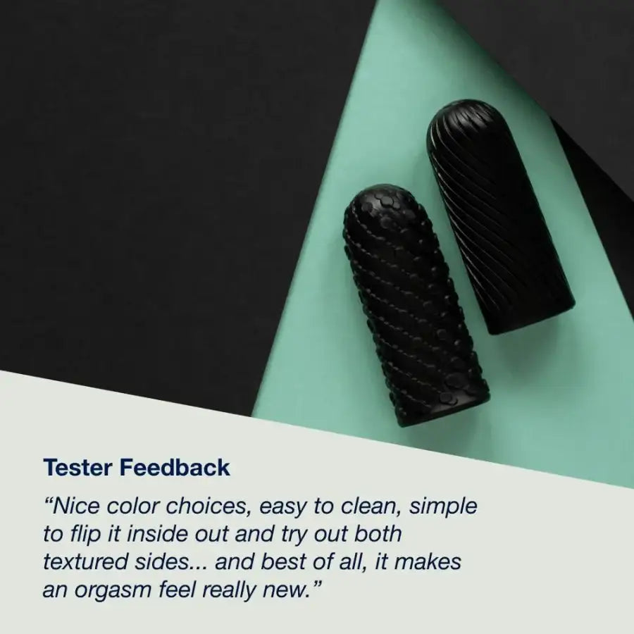 Arcwave Ghost Double Sided Pocket Masturbator - Black - Frisky Business Adult Sex Toys Shop