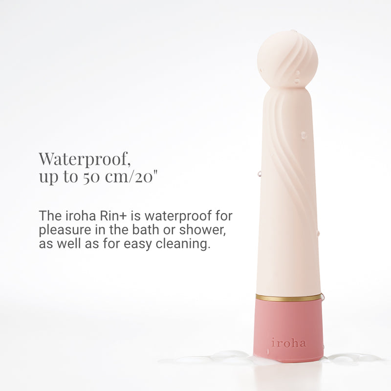 Iroha - Rin + Hisui/Momosango Mini Wand Vibrator (Milk Green)