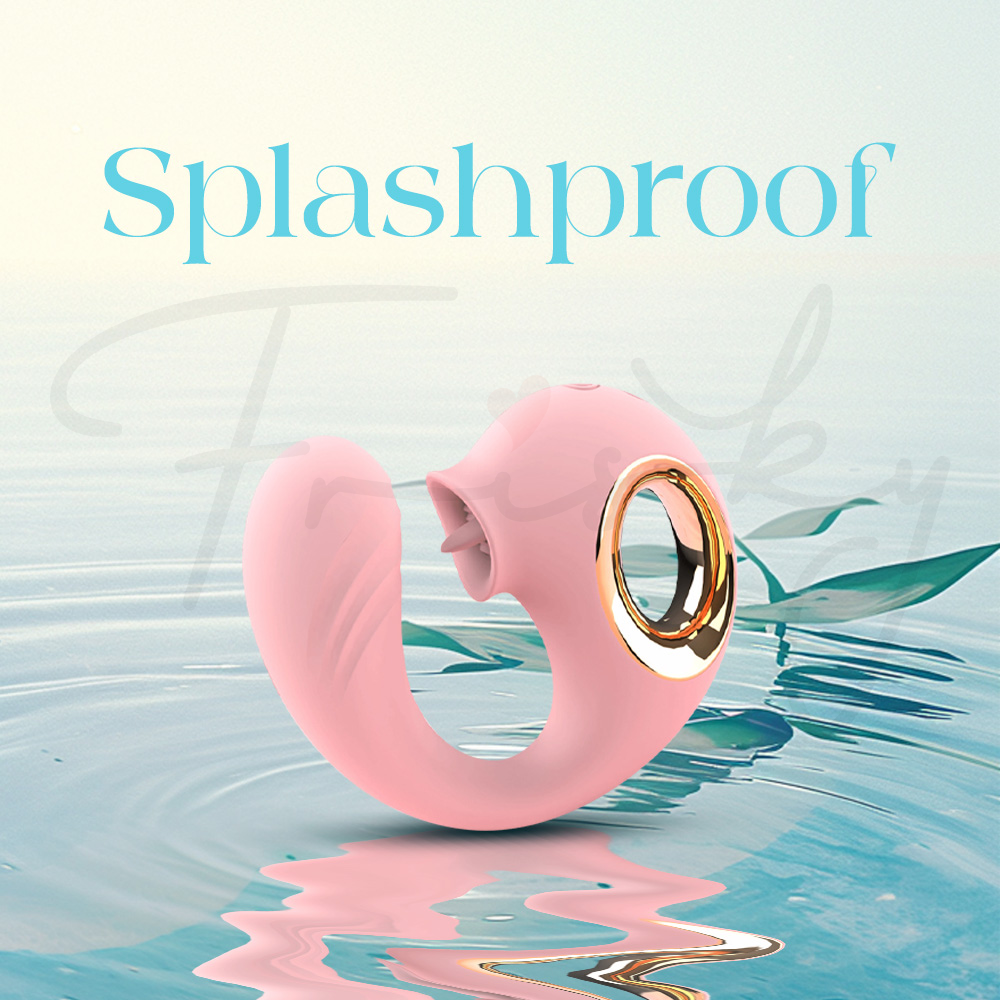 Delfina Touch - Dolphin Dual G-Spot Licking Vibrator, Adult Female Rechargeable Sex Toys