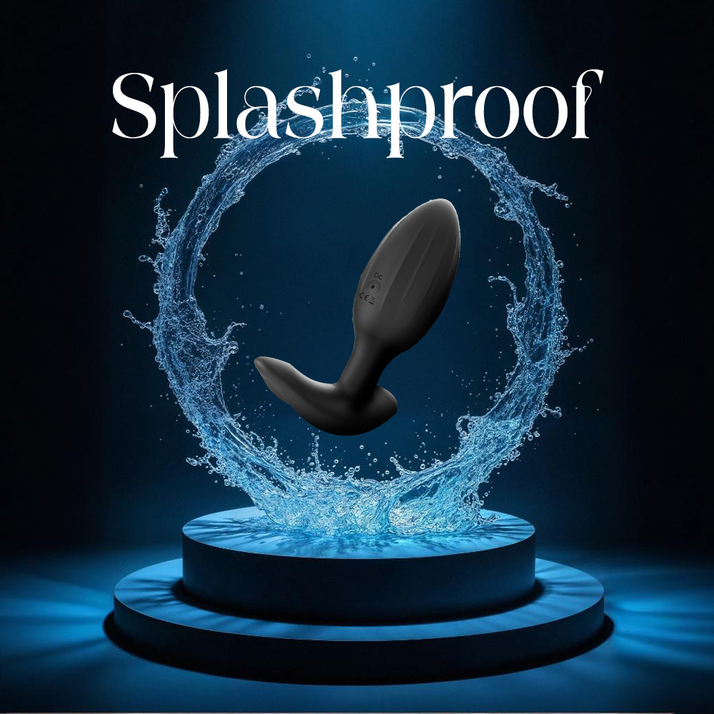 Diesel - Vibrating Silicone Butt Plug with Remote Control