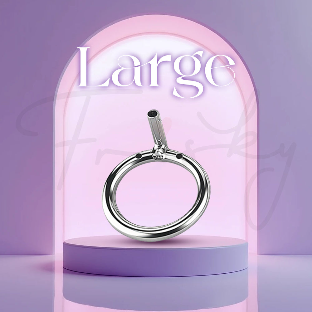 Large 55mm loop for Eternal Bond chastity cage offering extra room and flexible fitting