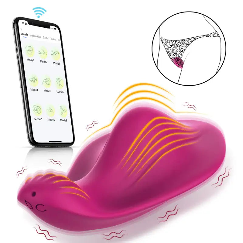 Moody Move - Mini APP Control Wearable Vibrator - Frisky Business Adult Sex Toys Shop