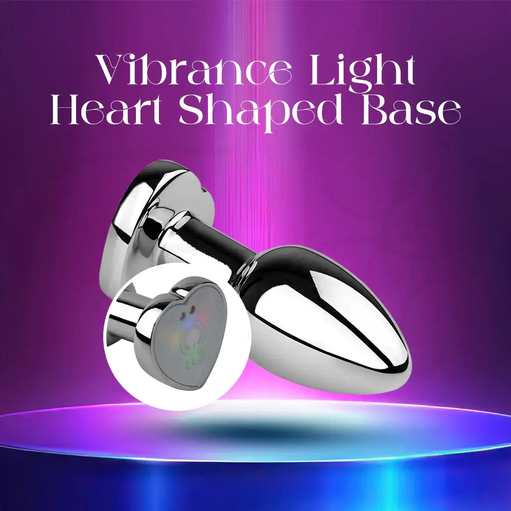 Nex Glow - Vibrance Light Base Vibrating Butt Plug with APP + Remote Control - Frisky Business Adult Sex Toys Shop