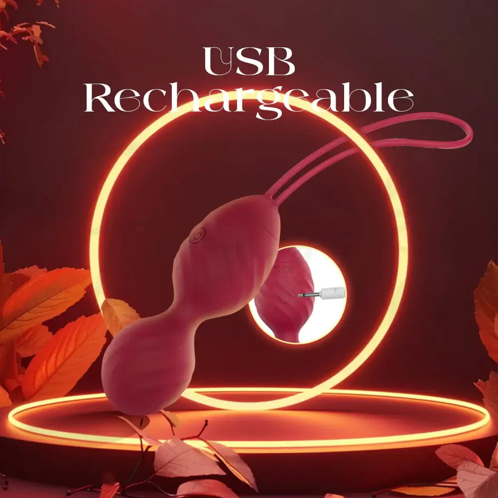 Ruby Rhythm - Kegel Egg Vibrator With Remote Control - Frisky Business Adult Sex Toys Shop