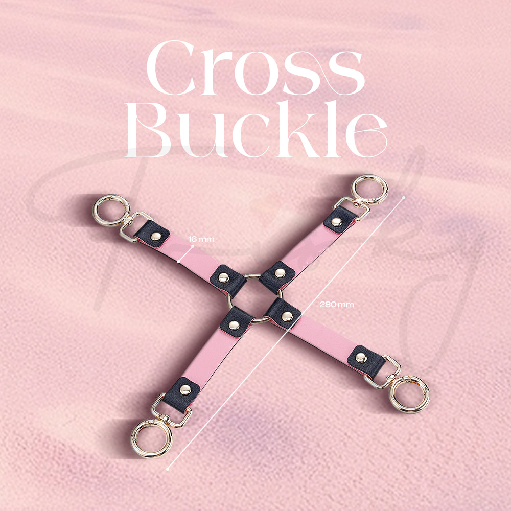 Tag Me Tight - 8 Pcs BDSM Starter Kit With Stickable Velcro Alphabet