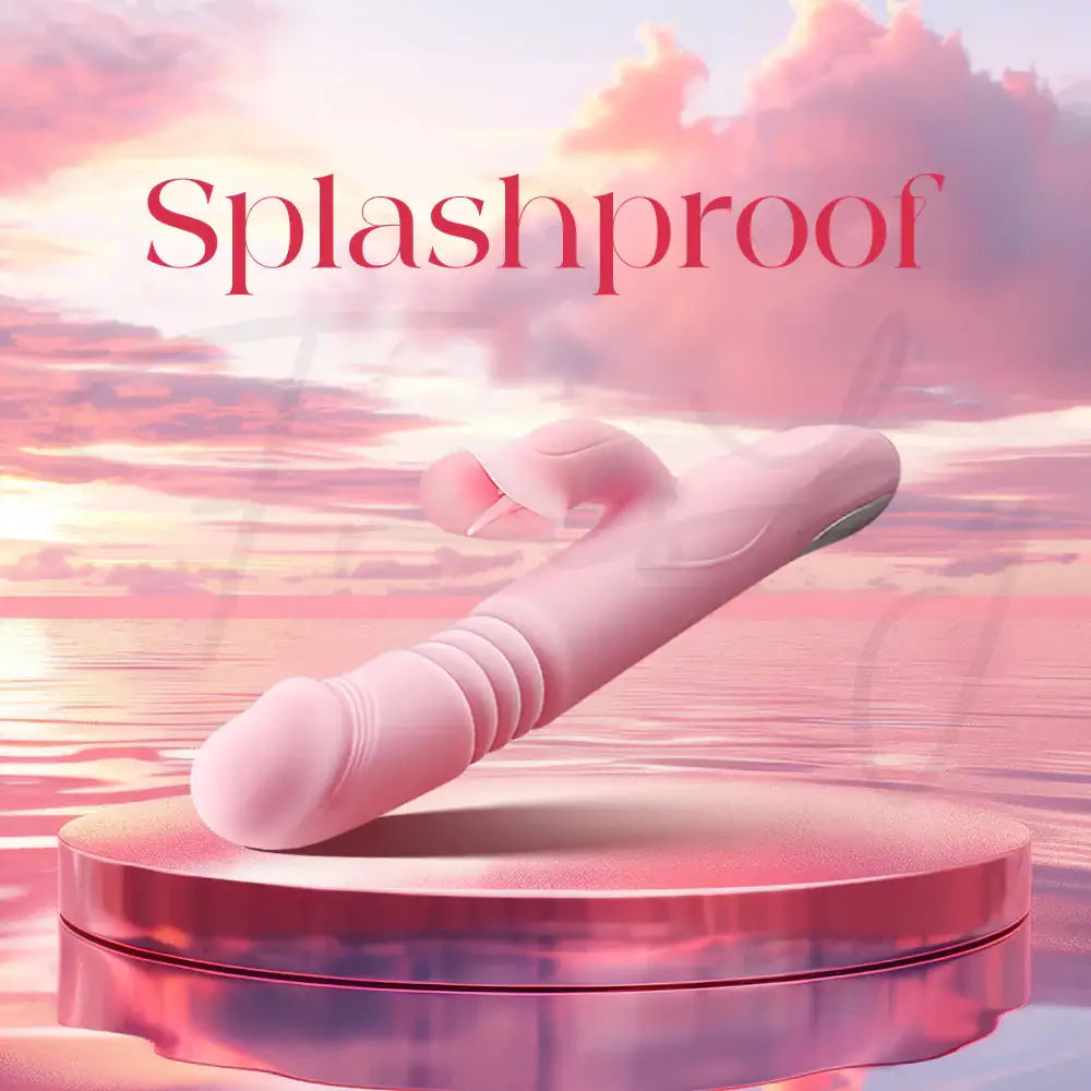 Throsé - Thrusting Dual Vibrator with Licking - Frisky Business Adult Sex Toys Shop