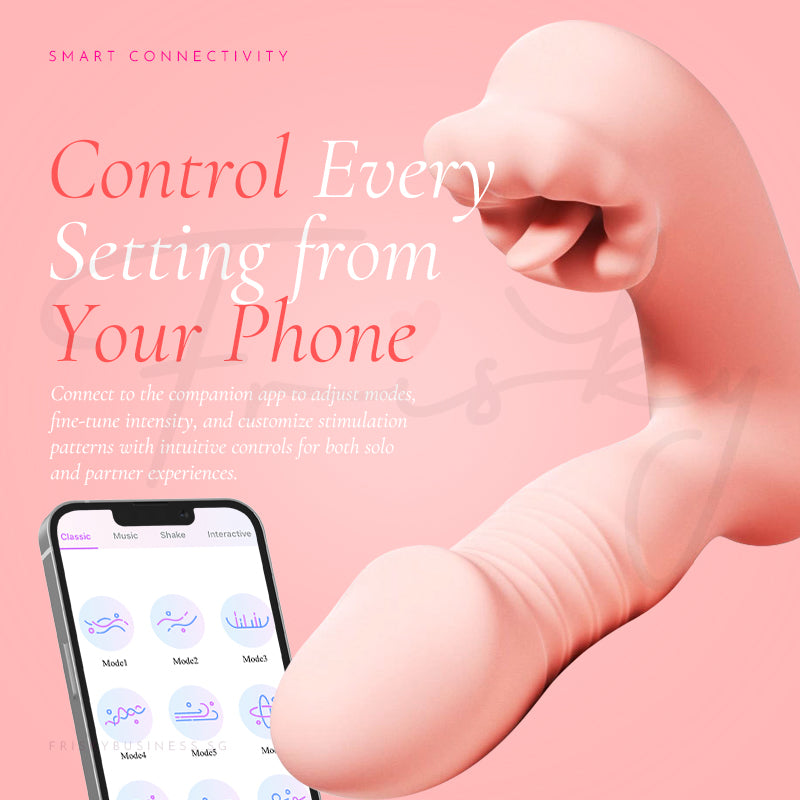 Velvet Lick — Tongue & Thrusting Wearable Vibrator