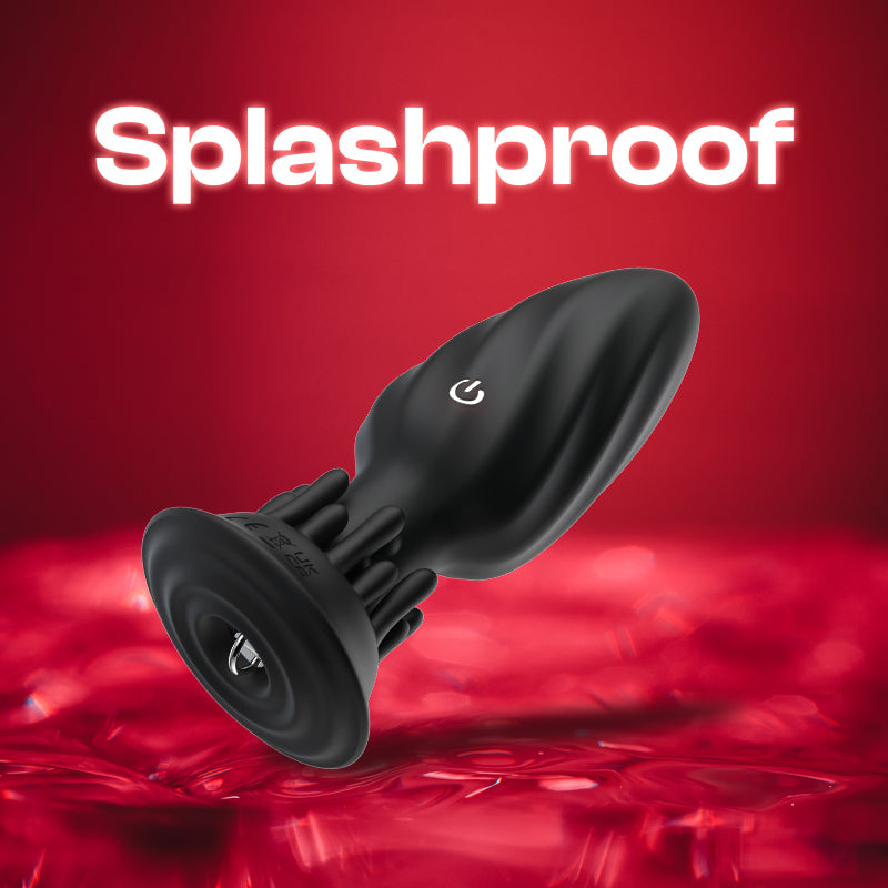 Wick Swirl – Rotating Butt Plug with APP Control