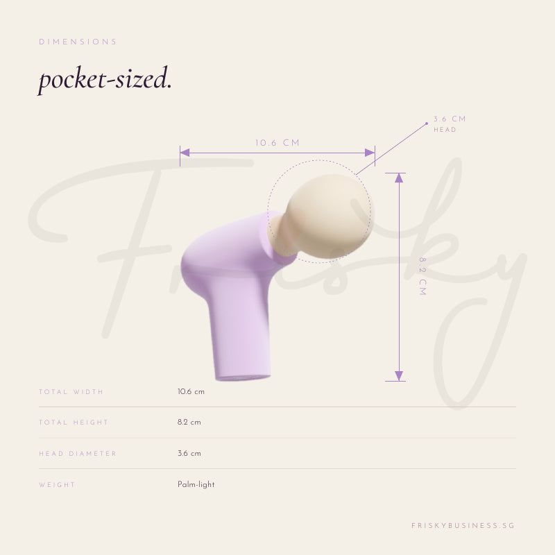 Soufflé Mini Wand Vibrator