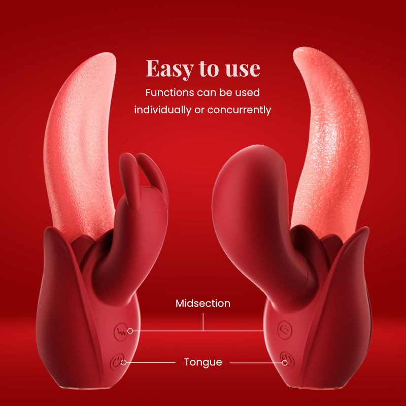 Luscious Licker - Vibrating Tongue 3 in 1