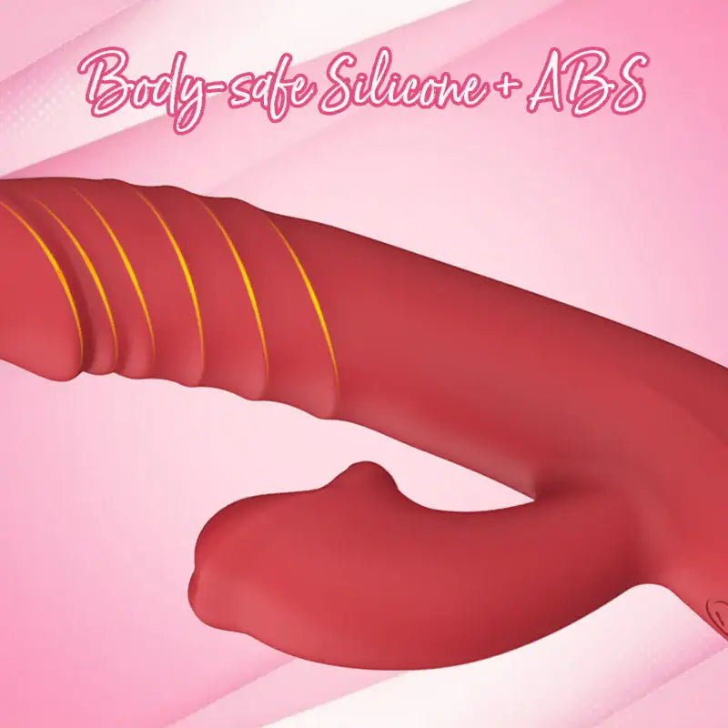 Gentle Touch - Thrusting Dual Vibrator With Licking - Frisky Business Adult Sex Toys Shop