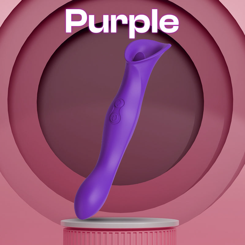 Amora Lick - Female Single Vibrator with Licking Tongue