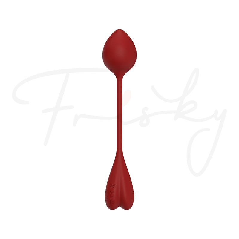 Cerise — APP-Controlled Silicone Peach Egg Vibrator
