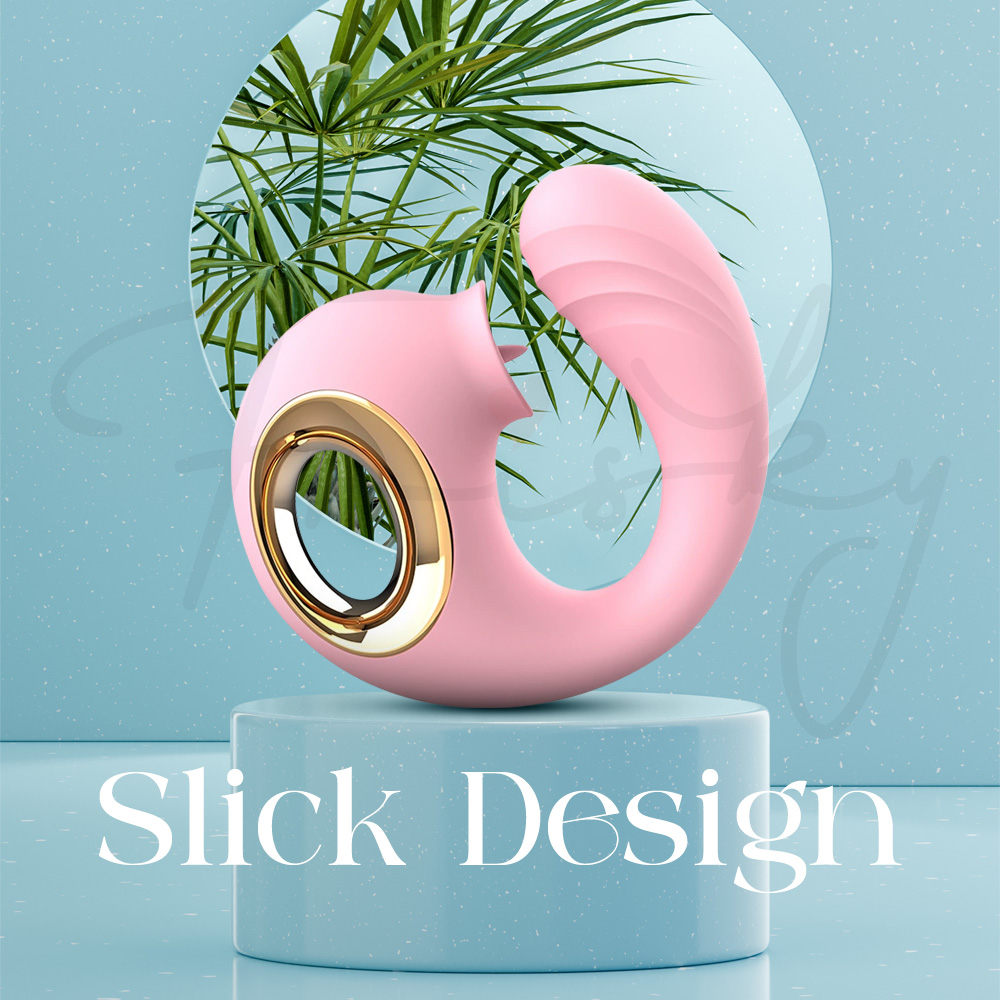 Delfina Touch - Dolphin Dual G-Spot Licking Vibrator, Adult Female Rechargeable Sex Toys