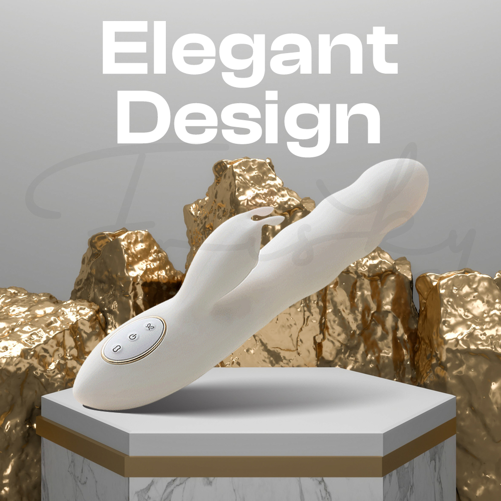 Hi-Bunny - Rabbit G-Spot Clitoral Stimulator APP Control Vibrator, Adult Female Rechargeable Sex Toy