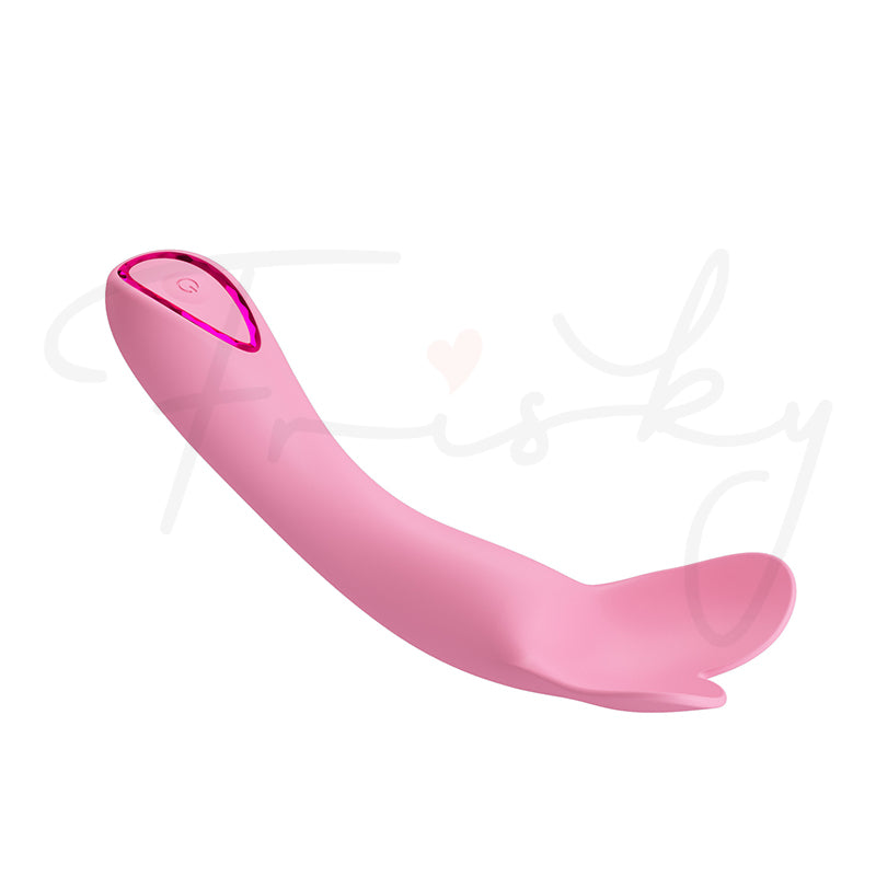 Lovette — Heart-Notch Curved Clitoral Vibrator