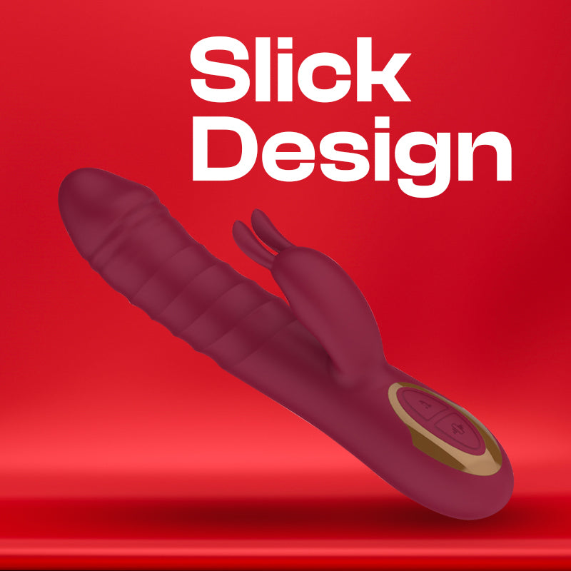 Luxe Leap - Female Rabbit Thrusting Vibrator