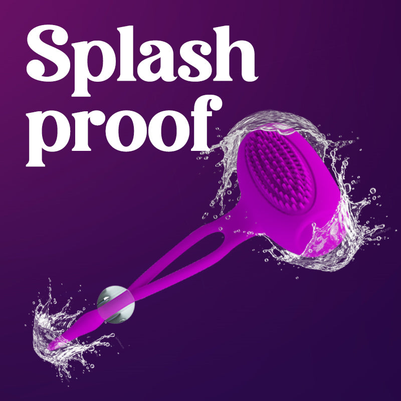 Plum Paradise - Wireless Adjustable Nipple Vibrators