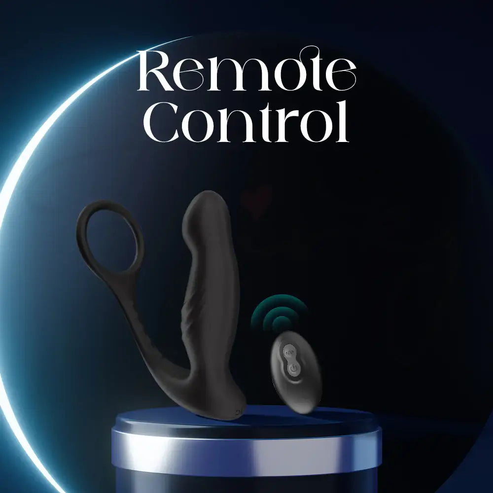 Silvex - Silicone Prostate/Anal Stimulator with Remote Control