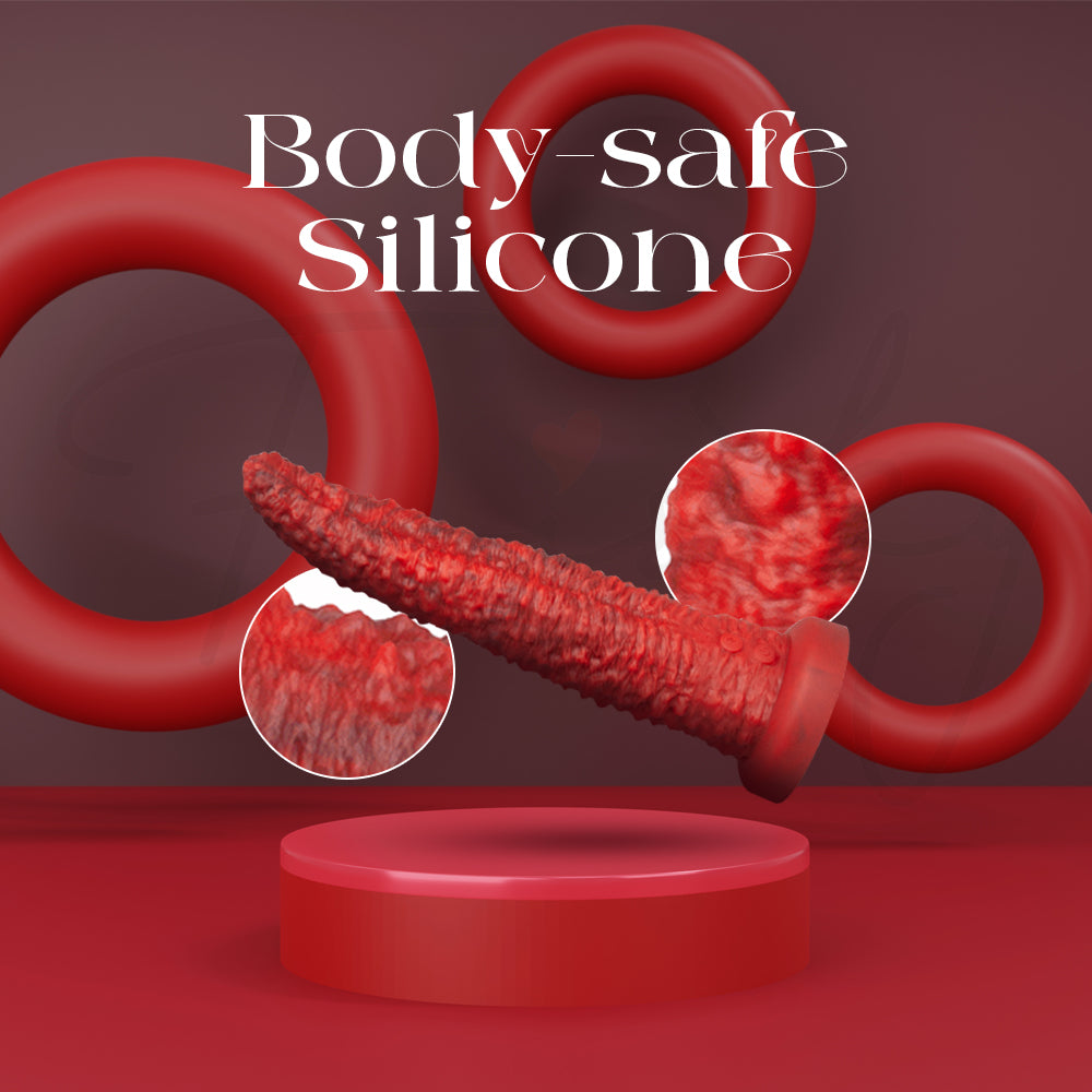 UntamedTease - Beast Tongue Thrusting Dildo Remote Control Vibrator