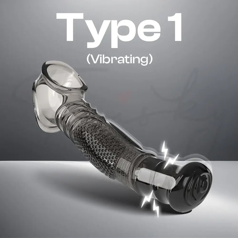 Wolf Braces – Penis Sleeve, Increase Length Grith Bigger - Frisky Business Adult Sex Toys Shop