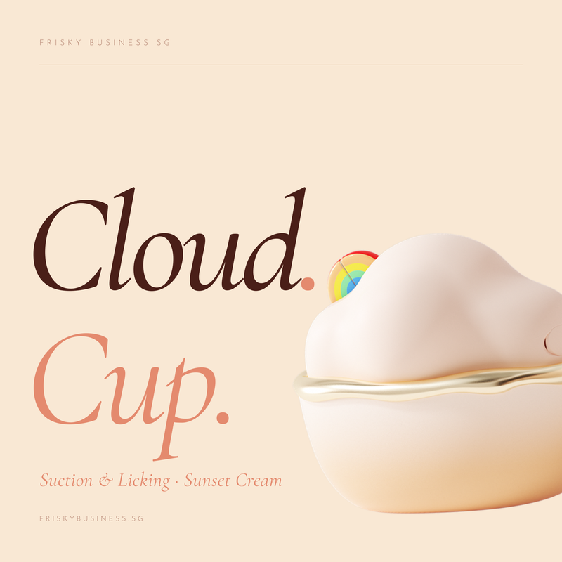 Cloud Cup Suction & Tapping Vibrator