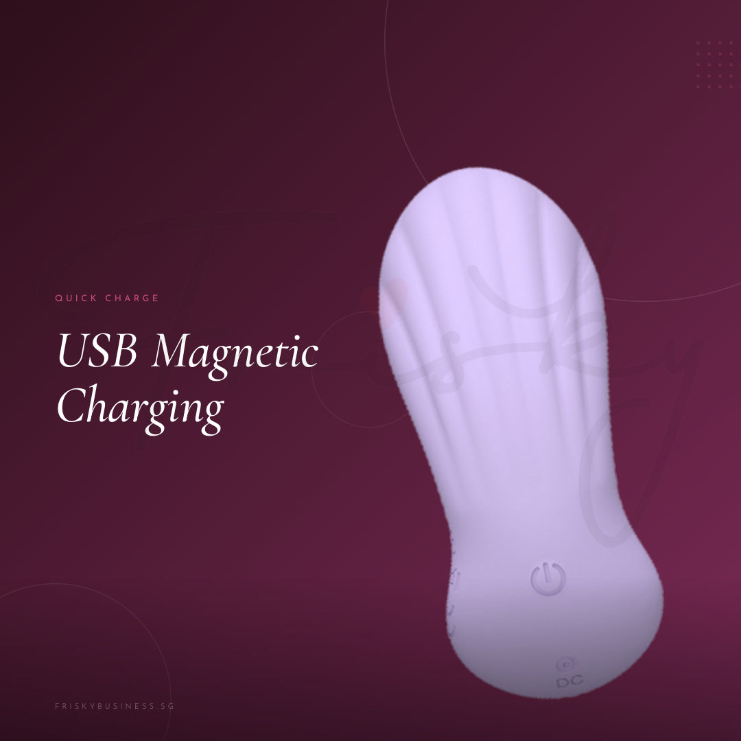 Lilac Bloom Wearable Rotating Vibrator