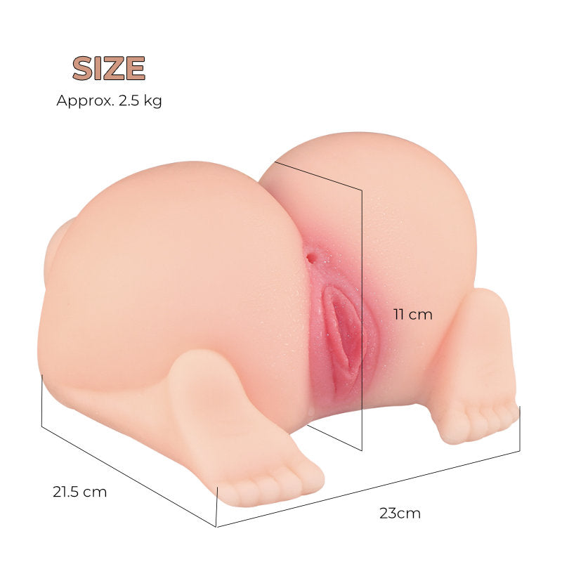 Double Dive - Buttock Masturbator With Dual Penetration
