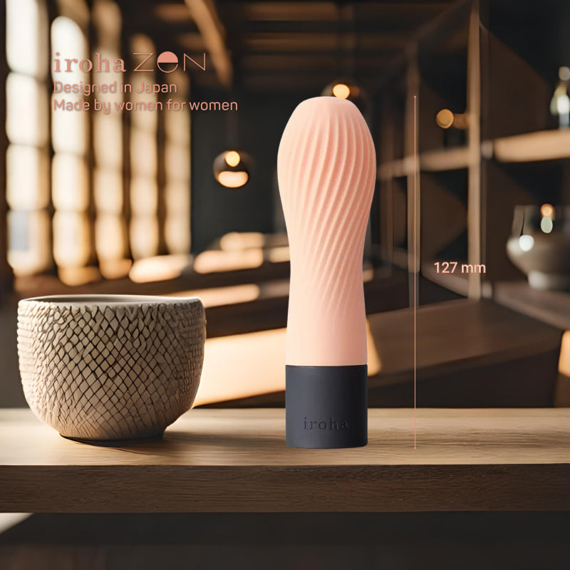 Iroha - Zen Hanacha Ribbed G Spot Massager