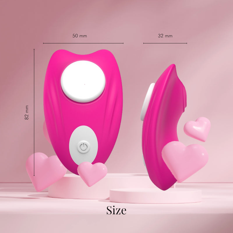 Soft Kiss Sensation - Pocket Size Mini Wearable Vibrator